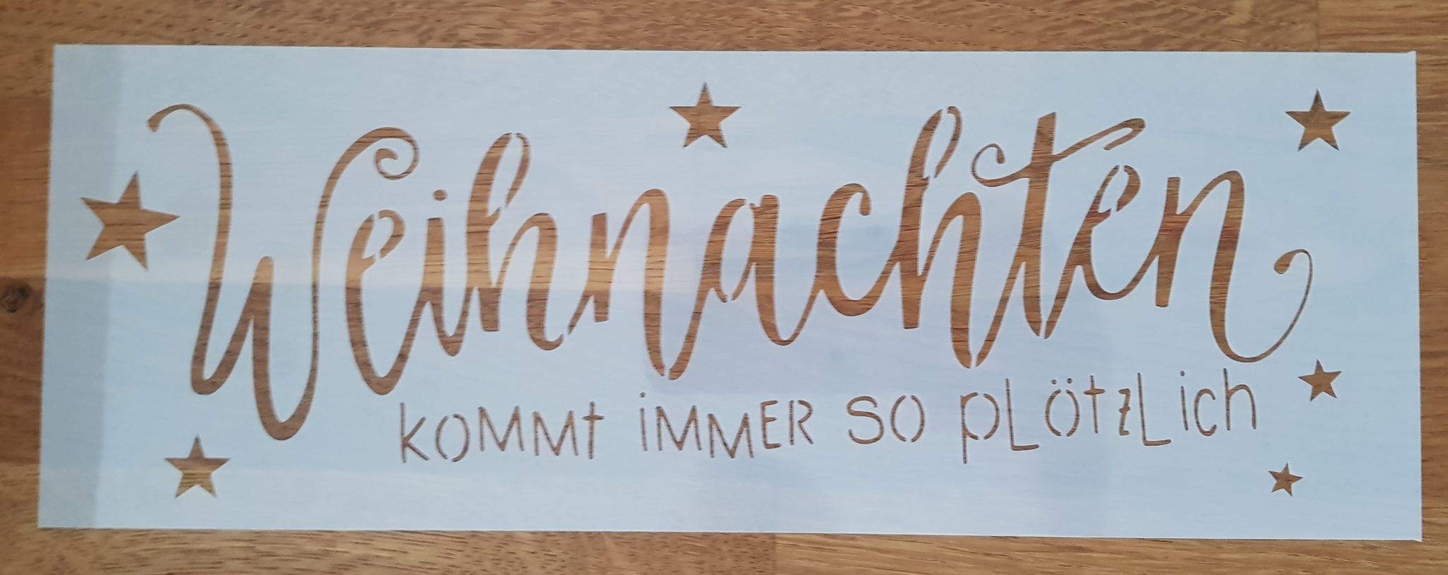 Weihnachten kommt immer so plötzlich Shabby Zauber