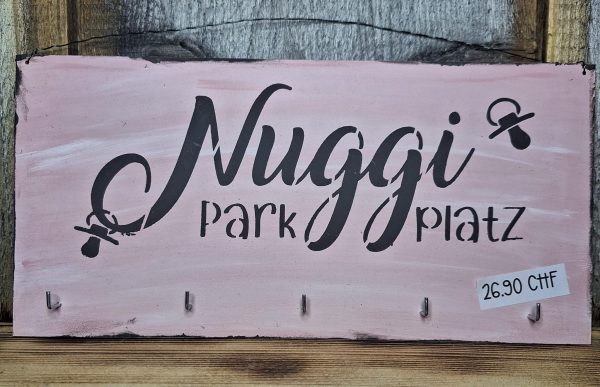 Nuggiparkplatz rosa